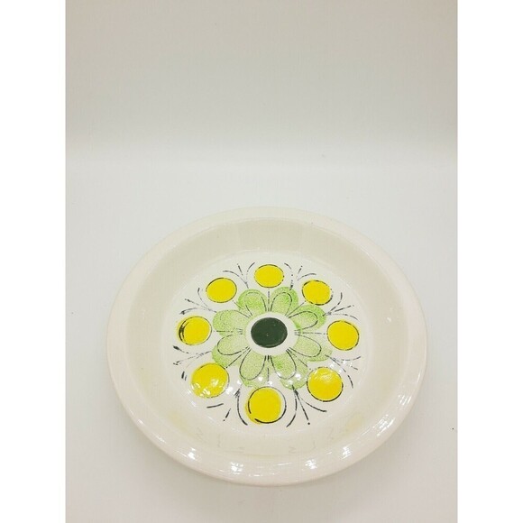 Ironstone 10” floral serving pie plate Stylecraft Vintage Korea - Picture 2 of 5